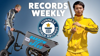 Fastest Wheelbarrow and Bruce Lee Nunchaku Skills | Records Weekly – Guinness World Records
