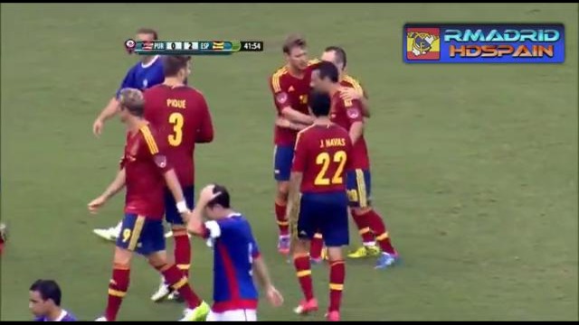 Puerto Rico 1-2 España 15-08-2012 Friendly Match