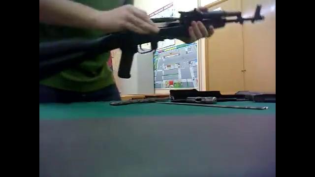 Разборка и сборка автомата калашникова