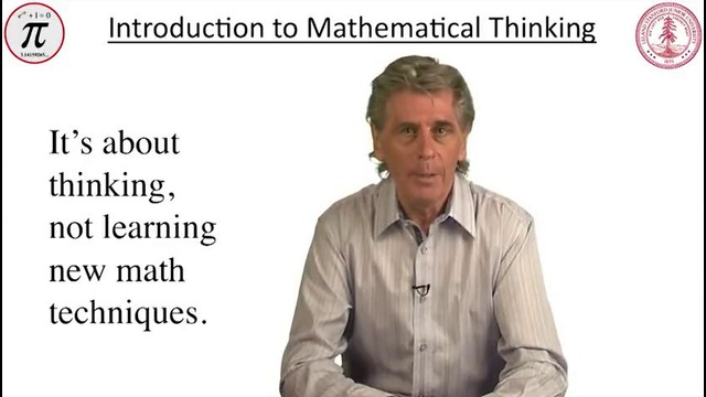 Introduction to Mathematical Thinking 1.0 Lecture 0 – Welcome (921)