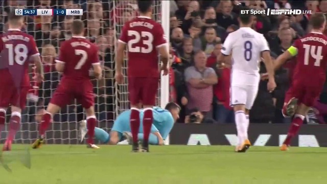 Liverpool v Maribor UCL 1/11/2017