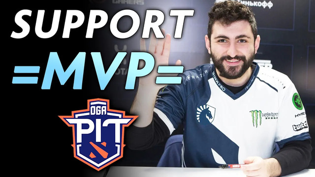 How gh carried nigma — mvp support on oga dota pit league