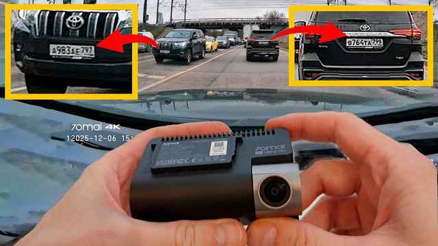 Обзор 70mai 4K A800SE – Регистратор цена/качество с голосовым помощником GPS и Wifi