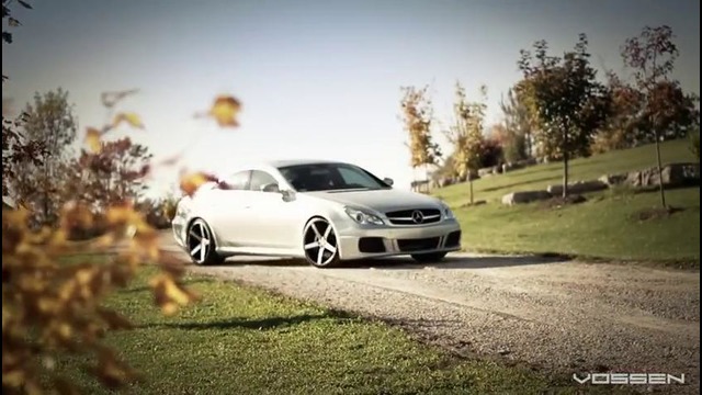 Vossen Mercedes Benz CLS550 on 20 quot; VVS CV3 Concave Wheels Rims (HD)