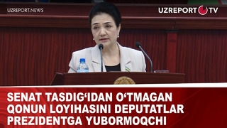 Senat tasdig‘idan o‘tmagan qonun loyihasini deputatlar prezidentga yubormoqchi