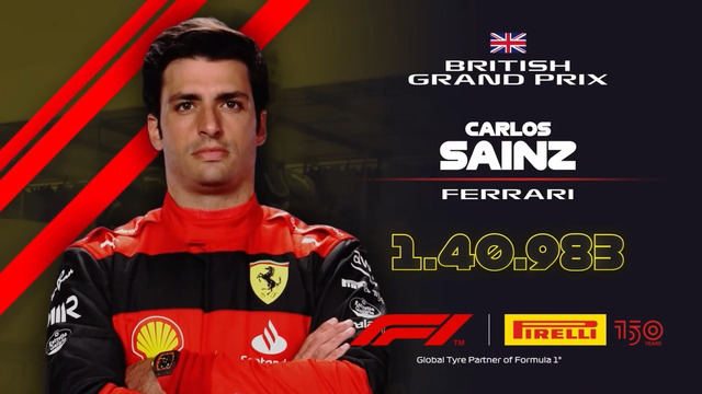 Формула 1 – Лучший круг в квалификации на Гран-При Великобритании от Карлоса Сайнса (02.07.2022)