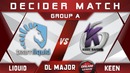 Liquid vs Keen Decider Stockholm Major DreamLeague Highlights 2019 Dota 2