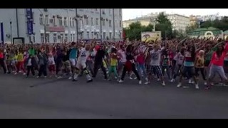 PSY в Москве – Флешмоб на Олимпийском (06.06.2013) gangnam style