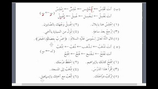 Мединский курс арабского языка том 2. Урок 32