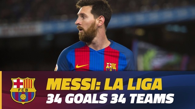 Лео Месси – Все 34 гола в Ла-Лиге | Золотая Бутса 2018