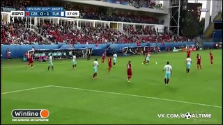 Чехия – Турция | Чемпионат Европы 2016 | Групповой турнир | Обзор матча