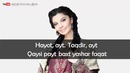 [ KARAOKE ] Shahzoda – Hayot Ayt [ minus ]