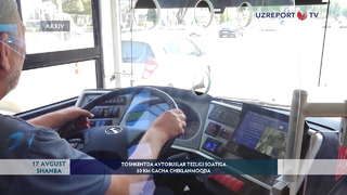 Toshkentda avtobuslar tezligi soatiga 50 km gacha cheklanmoqda