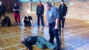 Как тренируют бесконтактный бой. тупые люди
