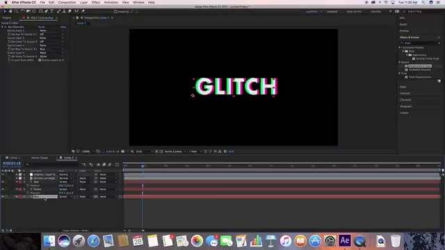Glitch Effect in After Effects Easy Tutorial