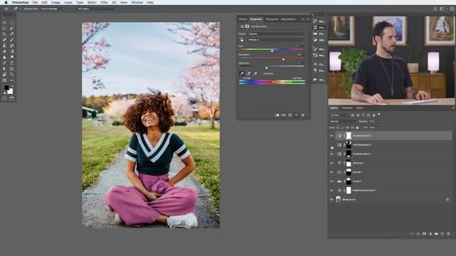 How to Use Adjustment Layers in Photoshop Day 4