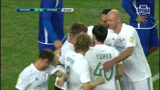 Результативные действия Кадырова в матче Лидер-65 vs звёзды итальянского футбола