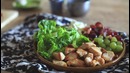 Куриный салат с виноградом