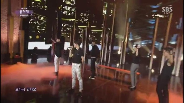 WINNER – Empty – NO.1 OF THE WEEK @ Inkigayo 140824