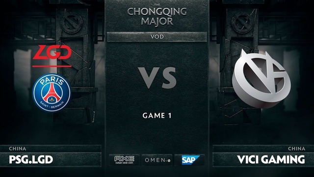 PSG.LGD vs Vici #2 Верхняя Сетка The Chongqing Major 21.01.2019