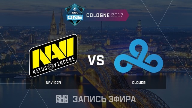 ESL One Cologne 2017: Na’Vi vs Cloud9 (Game 1) CS:GO