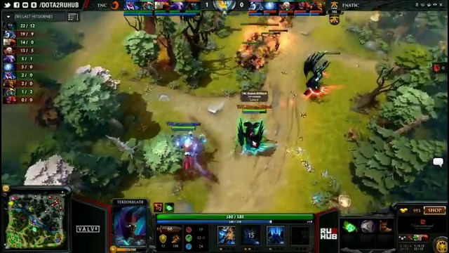 Fnatic vs TNC-Gaming. Квалификации TI6, SEA