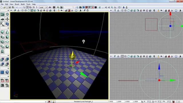 UDK] Создание простейшего уровня 0003