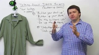 Talking about CLOTHES in English- Vocabulary about SHIRTS