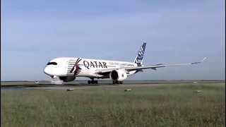 Испытания самолета Boeing и Airbus