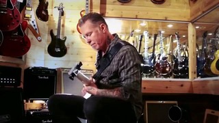 Джеймс Хэтфилд(Metallica) – интервью в гитарном центре Сан-Франциско
