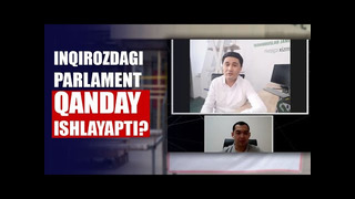 Inqirozda NNT va parlament faoliyati Akmal Burxonov bilan suhbat