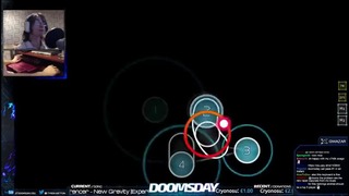 Osu! – Doomsday – Starving Trancer – New Gravity – DT