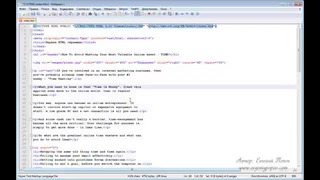 Сайт с нуля’ Урок №11 Жирный и курсивный текст ( Видео курс по HTML )