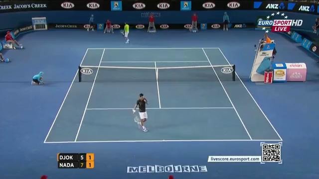 AO 12 – Djokovic vs Nadal – Highlights