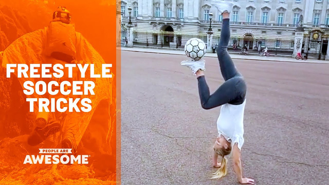 Best Footballers & Freestyle Soccer Tricks | People Are Awesome