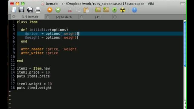 15 эпизод Научись Ruby символы, хэши и установка свойств