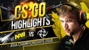 CSGO Highlights NAVI vs NiP @ Asia Championships 2018
