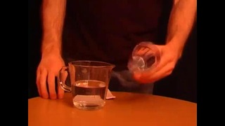 Трюк со стаканом воды