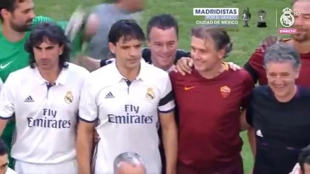 Real Madrid Legends vs Roma Legends Highlights – 11/06/2017