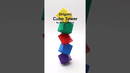 Origami Cube Tower #shorts