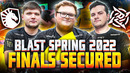Мы в Финалах @BLAST Premier Spring Groups 2022 | NAVI CSGO ВЛОГ