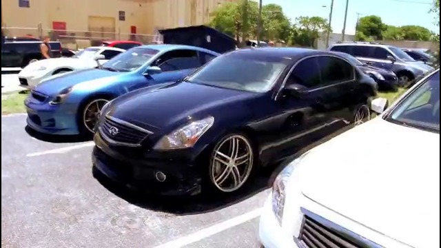 Vossen Infiniti G Meet Miami 2012 Video (HD)
