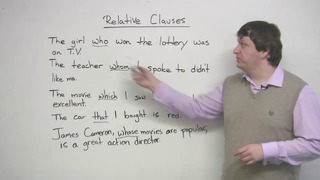 Writing – Relative Clauses overview
