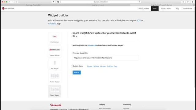 Pinterest Readymag