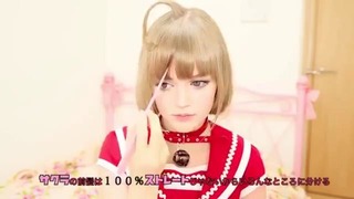 Японские причёски героинь аниме (мастер-класс №3)