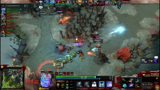 Dota 2: MDL Autumn S: Evil Geniuses vs Newbee (Grand Final, Game 3)