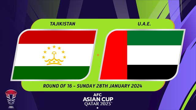 Таджикистан – ОАЭ | Кубок Азии 2023 | 1/8 финала | Обзор матча