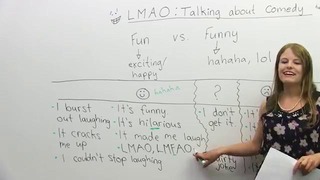 LOL! Learn English vocabulary about JOKES hilarious, dirty joke, LMAO