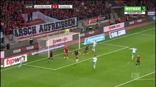 (480) Байер – Шальке | Чемпионат Германии 2016/17 | 31-й тур | Обзор матча