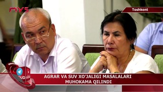 Agrar va suv xo’jaligi masalalari muhokama qilindi